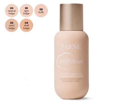 Puffcloud Foundation with Blur Effect